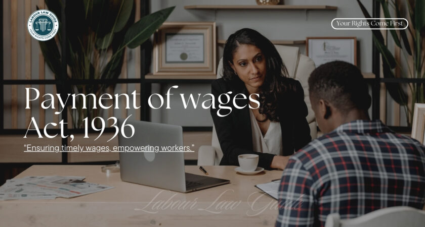 Payment of Wages Act, 1936 (Section Wise) – Labour Law Guide